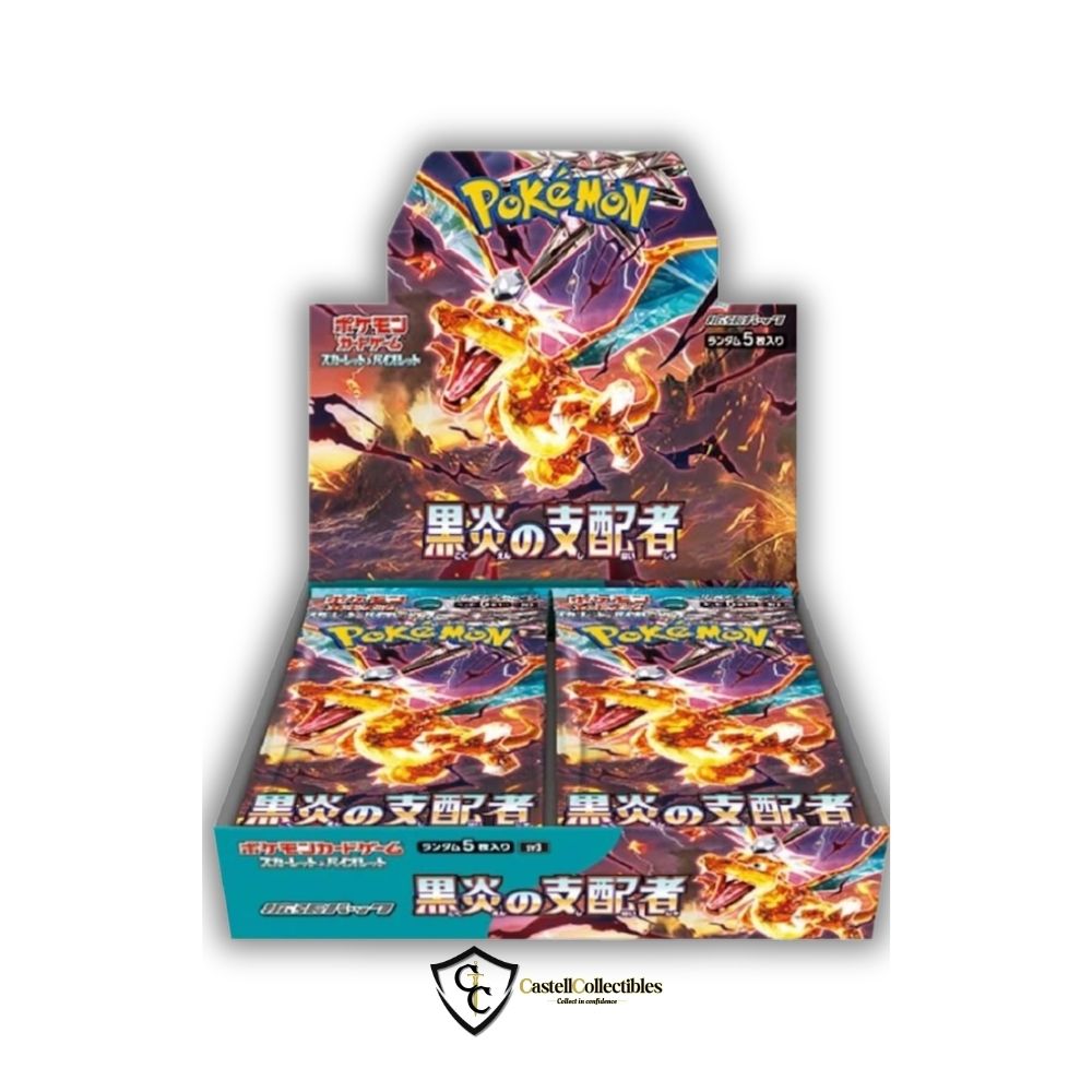 darkness ablaze booster box ebay Black Flame Ruler Booster Box (SV3)
