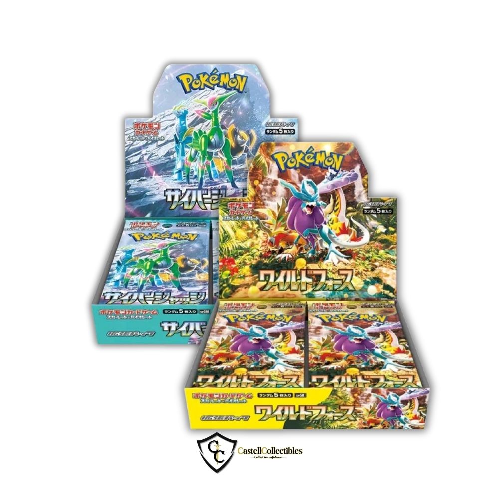 Wild Force & Cyber Judge Booster Box Bundle (SV5m + SV5k) - Japanese
