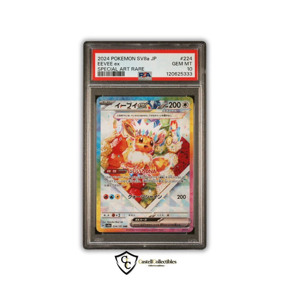 Eevee Ex Pokemon Card Japanese Pokemon Card: Eevee Ex SAR 224/187 (Terastal Fest Ex) Near Mint, Full Art Rare Eevee Ex 224 Eevee Ex Pokemon Card Japanese Pokemon Card: Eevee Ex SAR 224/187 (Terastal Fest Ex) Near Mint, Full Art Rare Eevee Ex 224