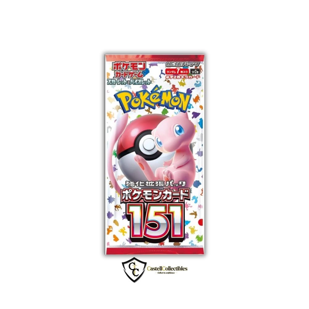 Scarlet & Violet 151 Booster Pack (SV2a) - Japanese Castellcollectibles Scarlet & Violet 151 Booster Pack (SV2a) - Japanese Castellcollectibles