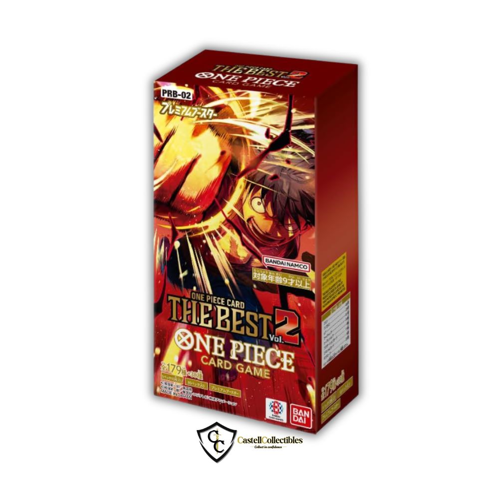 One Piece Premium Booster Box PRB-02 The Best - Japanese Castellcollectibles One Piece Premium Booster Box PRB-02 The Best - Japanese Castellcollectibles