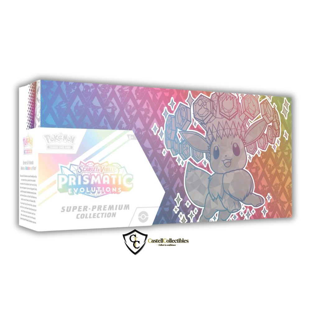 【英語版】Prismatic Evolutionsスーパープレミアムコレクション Prismatic Evolutions: Super Premium Collection – Castellcollectibles