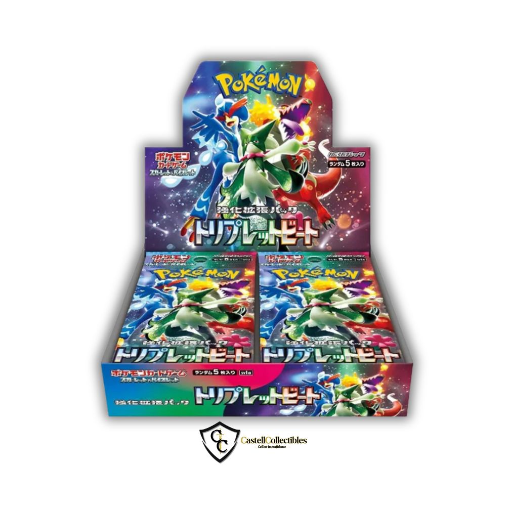 Pokmon Triple Beat Booster Box (SV1a) Japanese Castellcollectibles Pokmon Triple Beat Booster Box (SV1a) Japanese Castellcollectibles