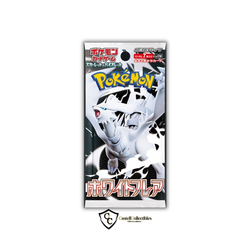 White Flare Booster Pack (SV11w) - Japanese Castellcollectibles White Flare Booster Pack (SV11w) - Japanese Castellcollectibles
