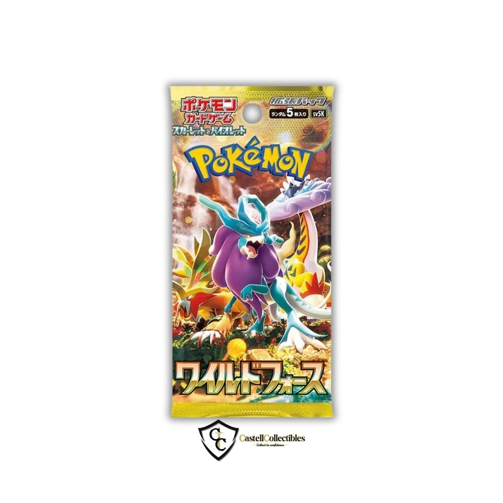 pokemon wild blaze booster box Wild Forces Booster Pack (SV5K)