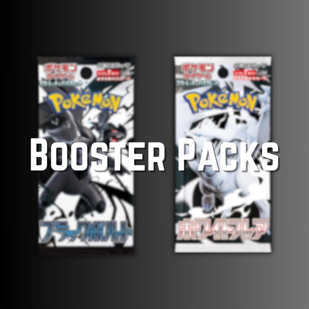 Shop authentic English &amp; Japanese Pokémon Booster Packs—featuring rare cards, unique sets, and stunning artwork. A must-have for collectors and TCG fans!