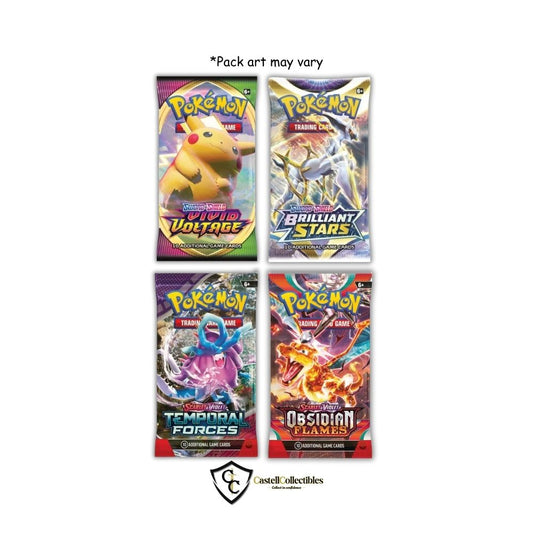 English Pokemon - 4 Pack Booster Bundle
