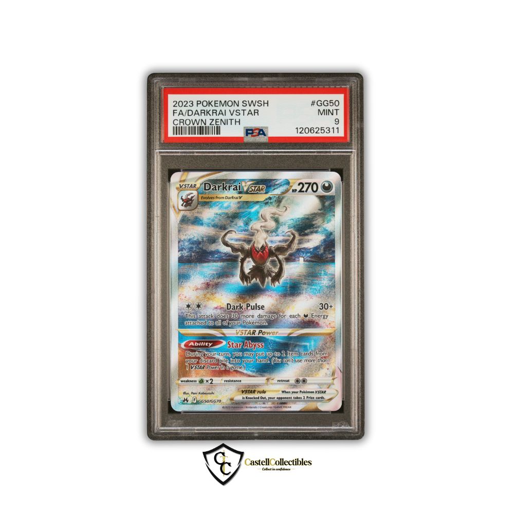 PSA 9 Darkrai Vstar Crown Zenith: Galarian Gallery