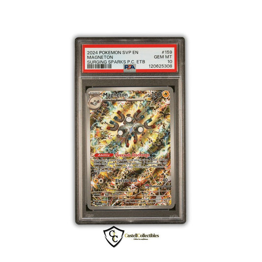 PSA 10 Magneton Surging Sparks PC ETB Promo
