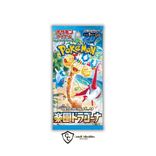 pokemon paradise dragona sv7a japanese booster box Pokmon Korean Pack The booster pack is an ideal addition to any Pokmon card collection and provides the chance to discover rare and powerful cards Pokemon Paradise Dragona Booster Box