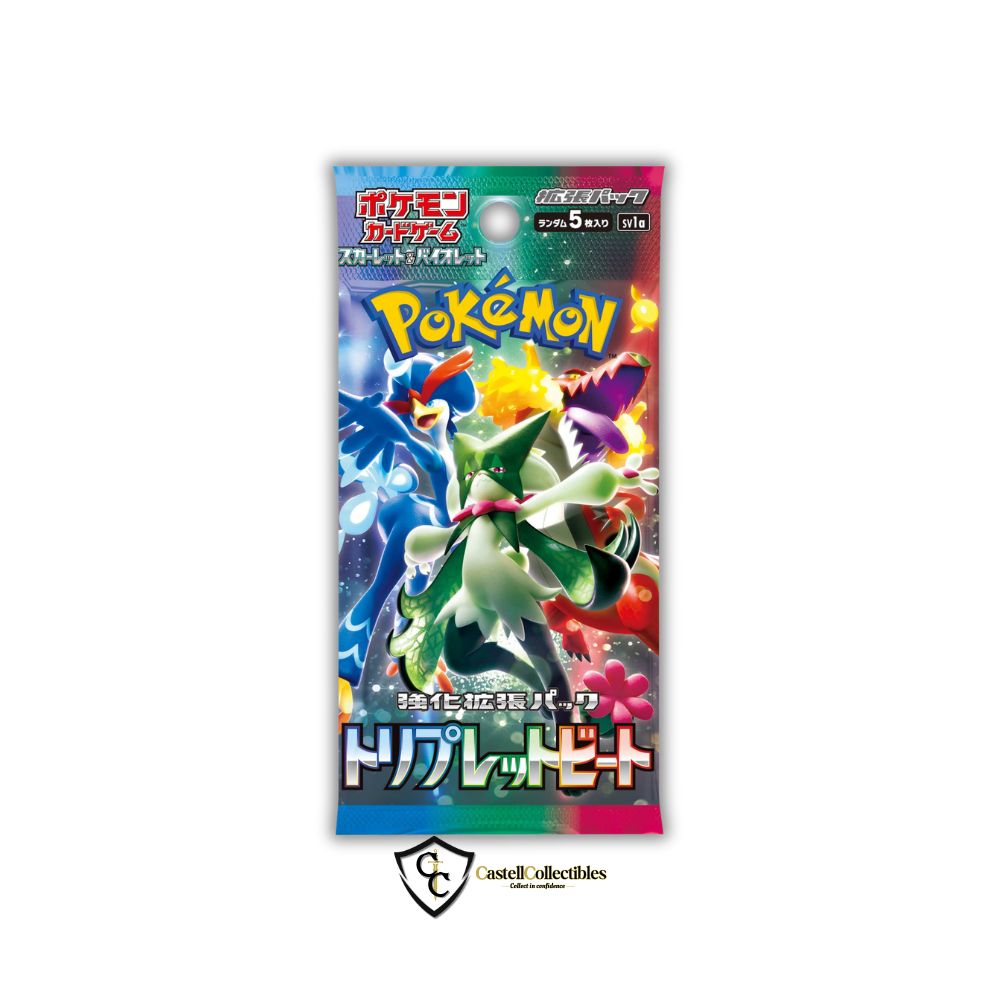 Pokmon Triple Beat Booster Pack (SV1a) Japanese Castellcollectibles Pokmon Triple Beat Booster Pack (SV1a) Japanese Castellcollectibles